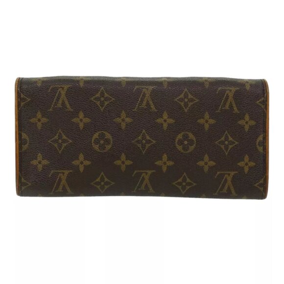 LOUIS VUITTON Monogram Pochette Twin GM Shoulder Bag M51852 LV Auth am3572 - Picture 2 of 16